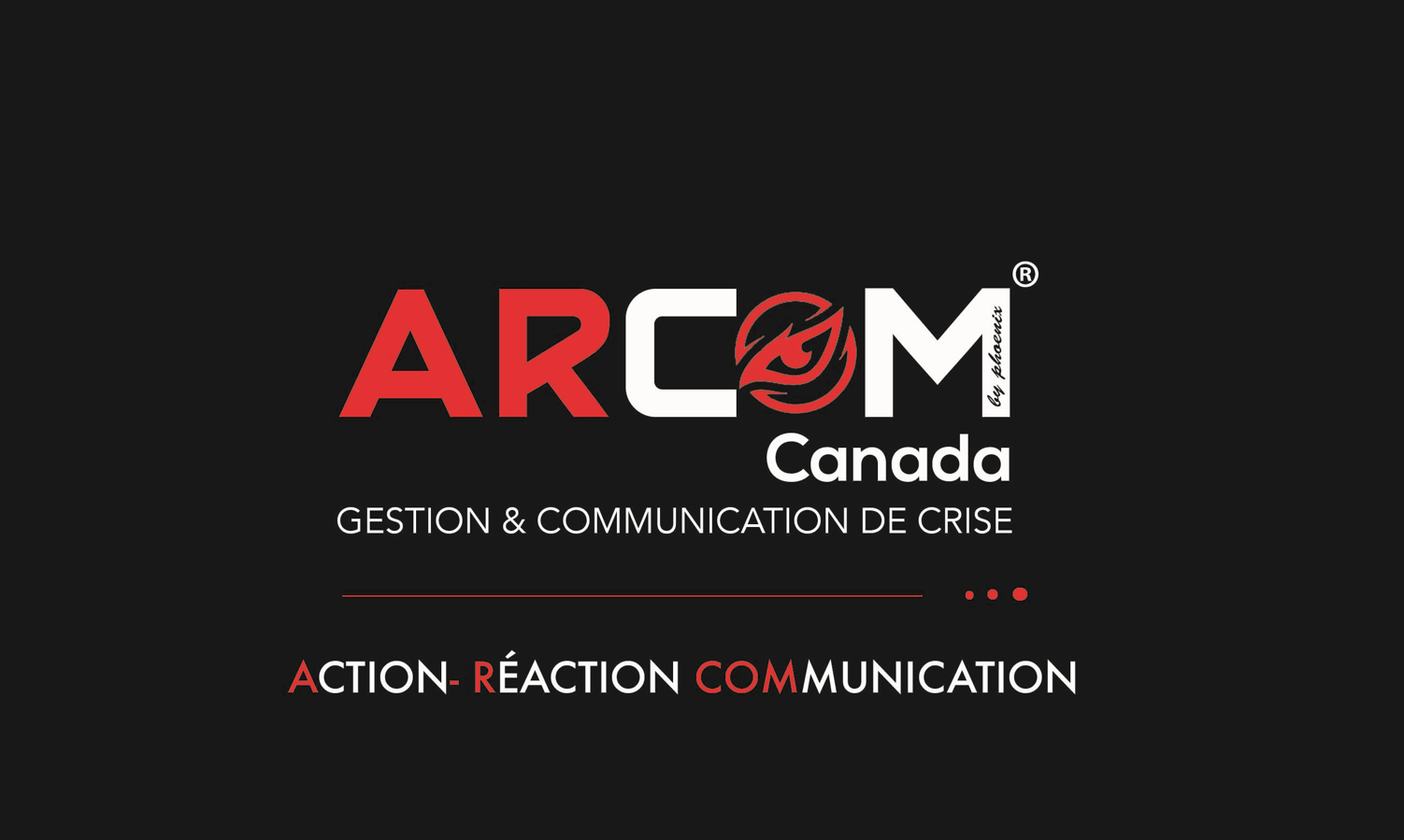 ARCOM Canada, œil du Phoenix dans la lettre O